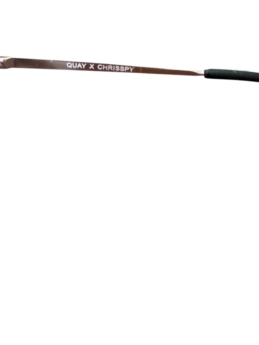Quay Australia X Chrisspy Gemini Rose Gold Sunglasses - Picture 5 of 10